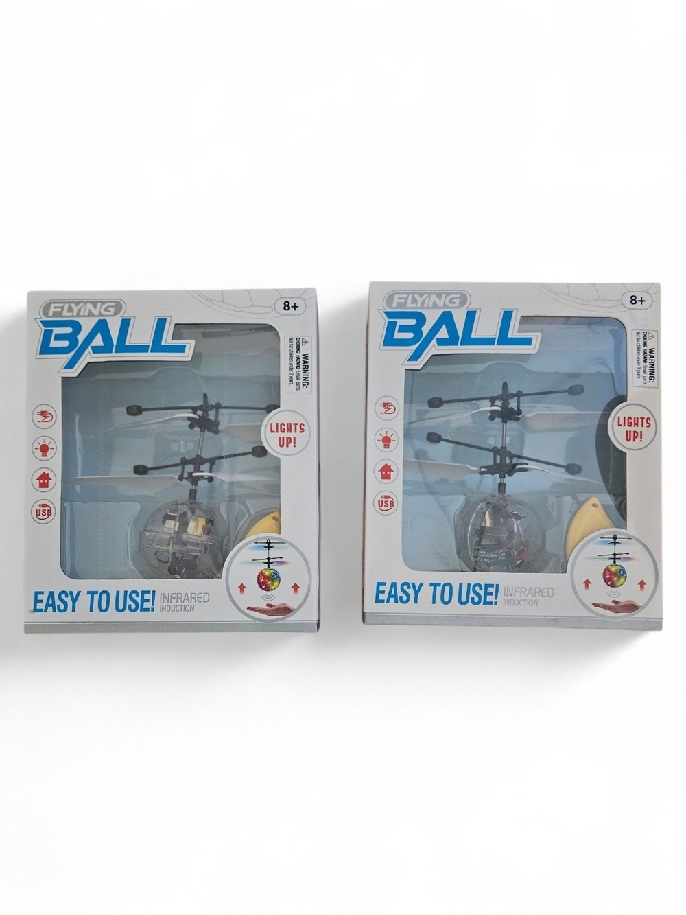 Flying Ball Infrared Induction Toy Lights Up Uses USB Charging Outlet